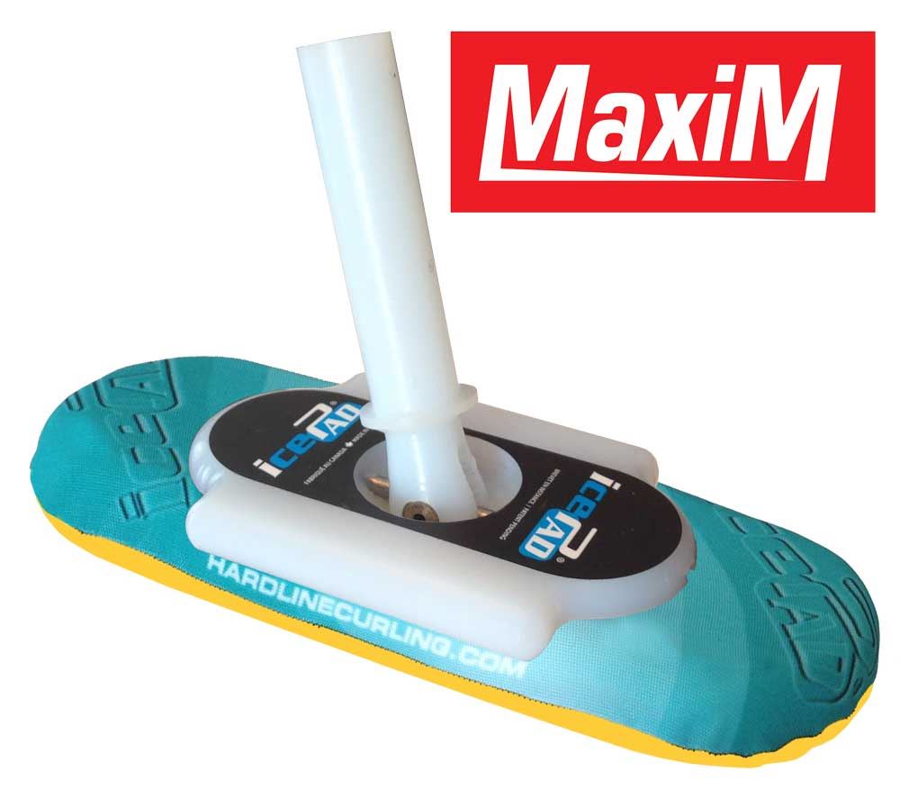 icePad brosse MaxiM Aqua/Jaune