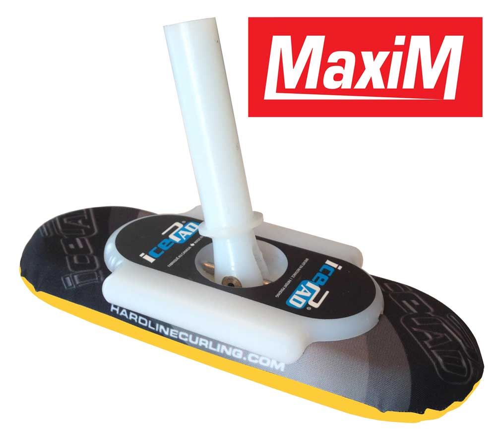 icePad MaxiM brosse noir/jaune
