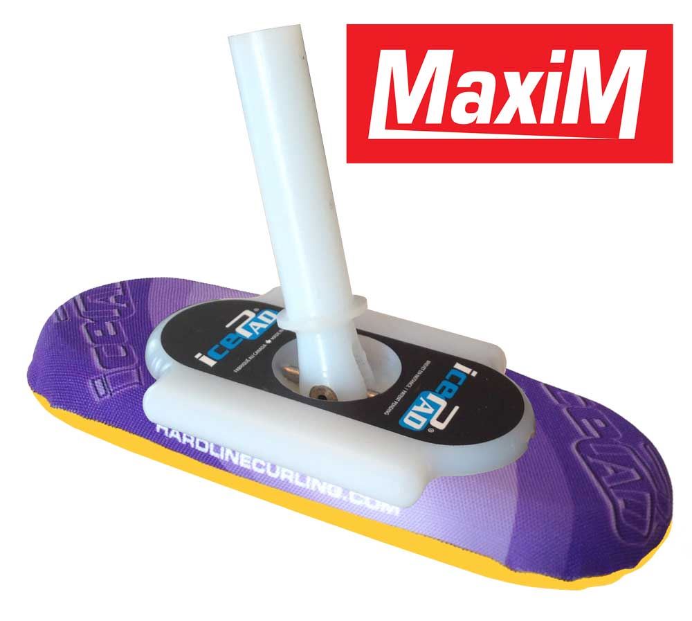 icePad brosse MaxiM Mauve/Jaune