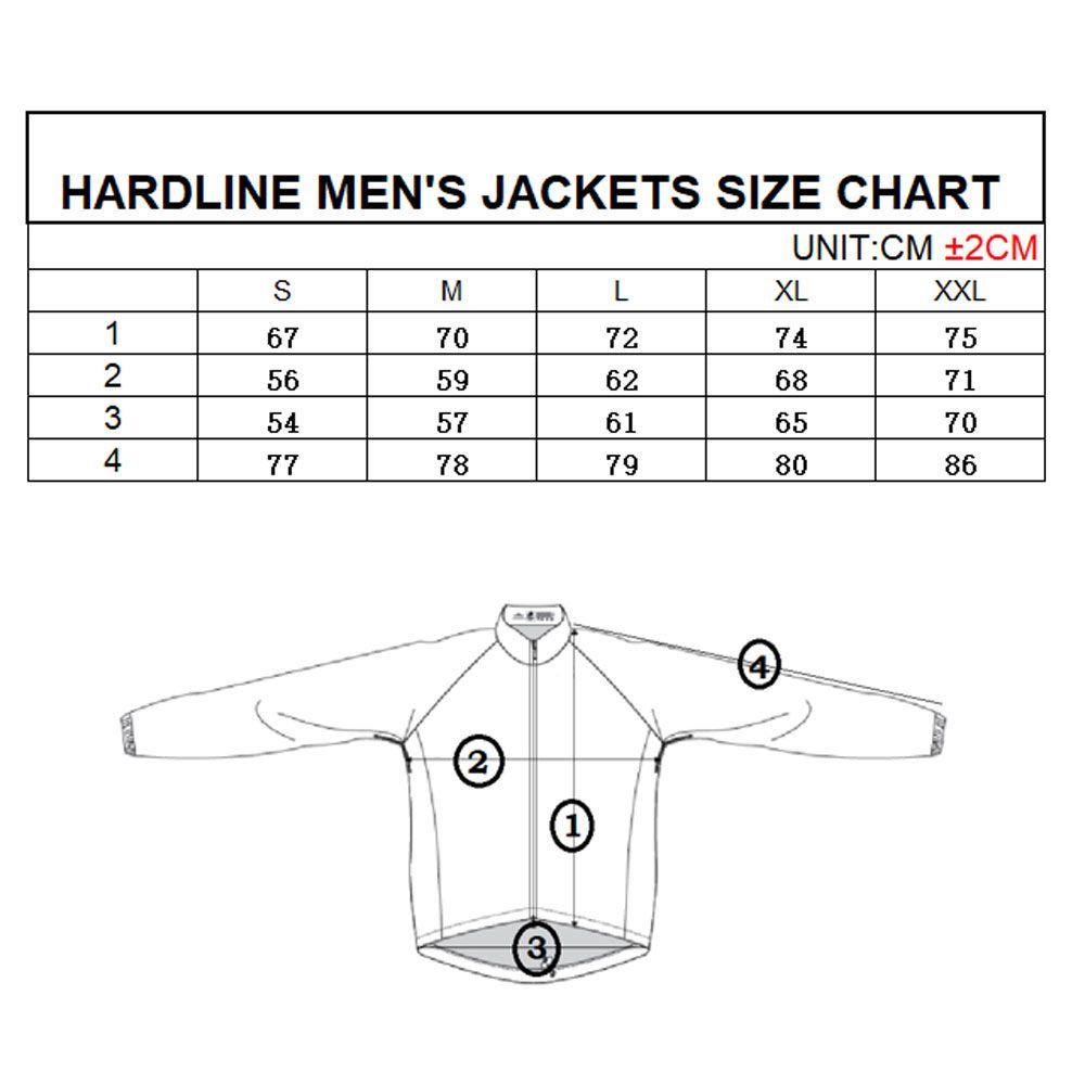 men’s Jacket Sizing Charts image