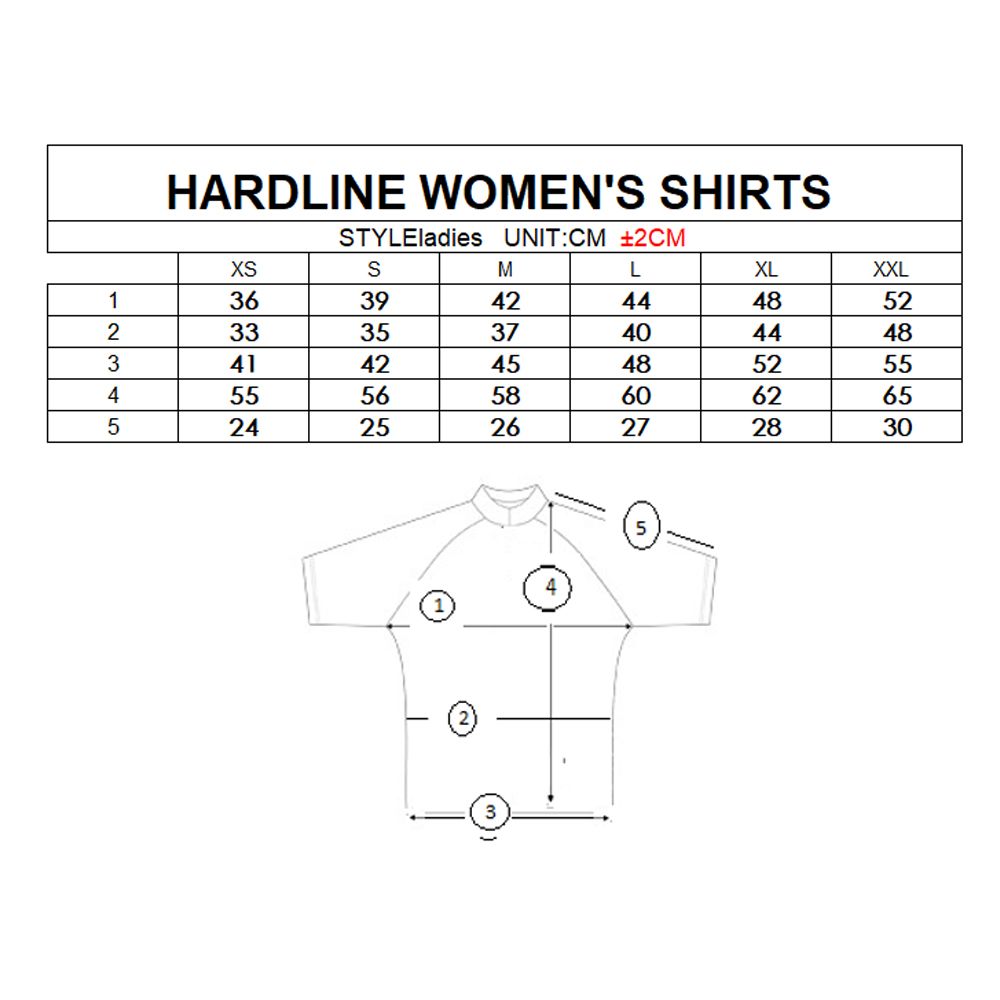 Women’s T-Shirt Sizing Charts image